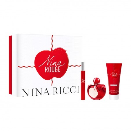 Nina Rouge Estuche Eau De Toilette 50ml + BL 75ml + Miniatura 10ml